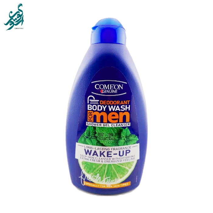 شامپو بدن ژلی مردانه کامان