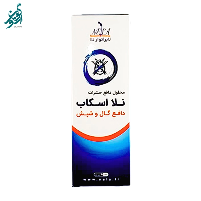 محلول دافع گال و شپش نلا اسکاب